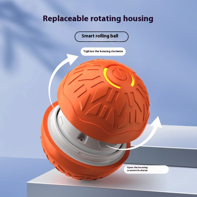 Pets Electric Jumping Ball Automatic Dog-Teasing Luminous Pet Products Pets Dogs Training Products Ball Toys for Dogs Resistance
